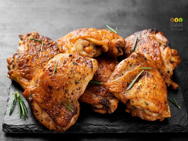 ไก่ตัวทอดพริกไทยดำ