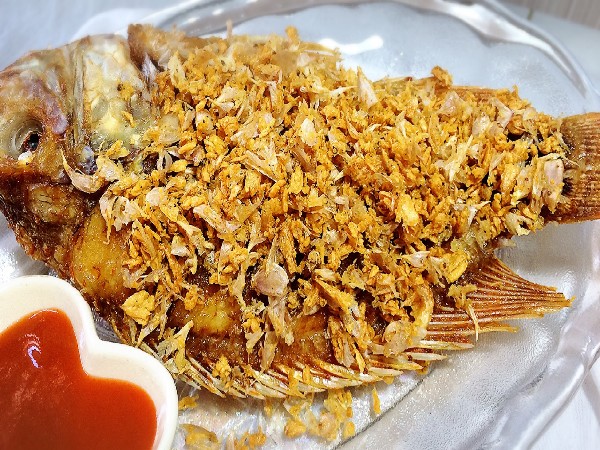 ปลานิลทอด